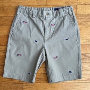 Vineyard Vines Khaki Embroidered Boys Shorts size10